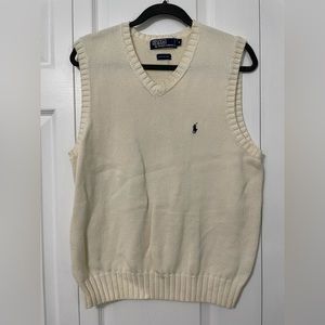 Cream Polo Ralph Lauren Vest